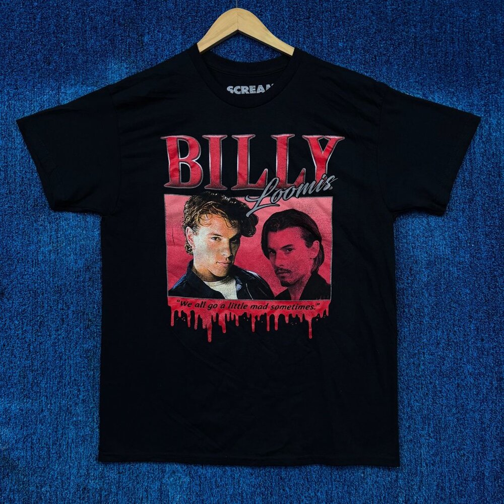 Billy Loomis the Ghost Face Killer Scream Horror Movie Tee L
